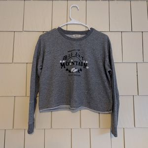 Madewell Cropped Sweatshirt